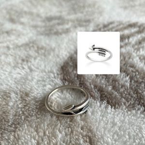 James Avery sterling silver arrow ring